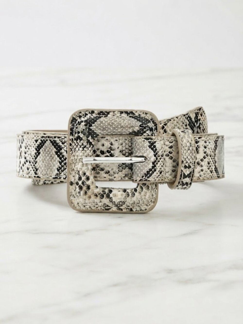 Ladies Snake Skin Pattern Ladies Belt